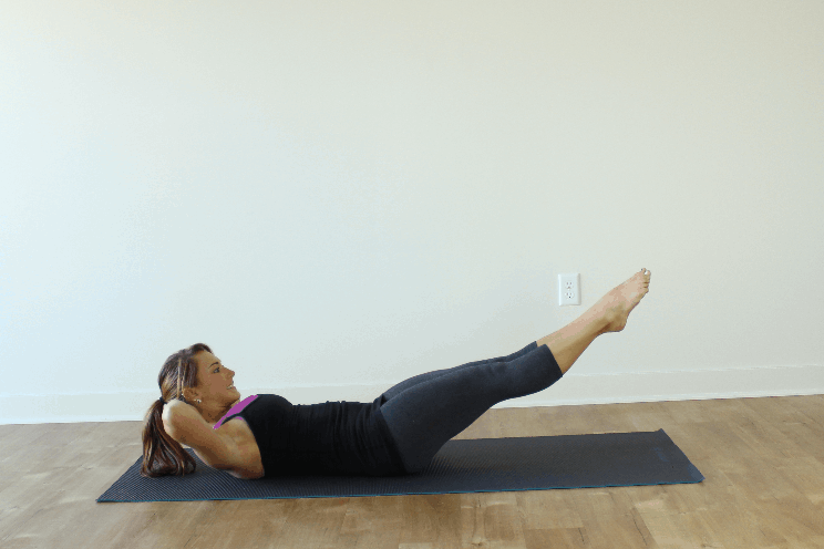 How to do: Double leg stretch 